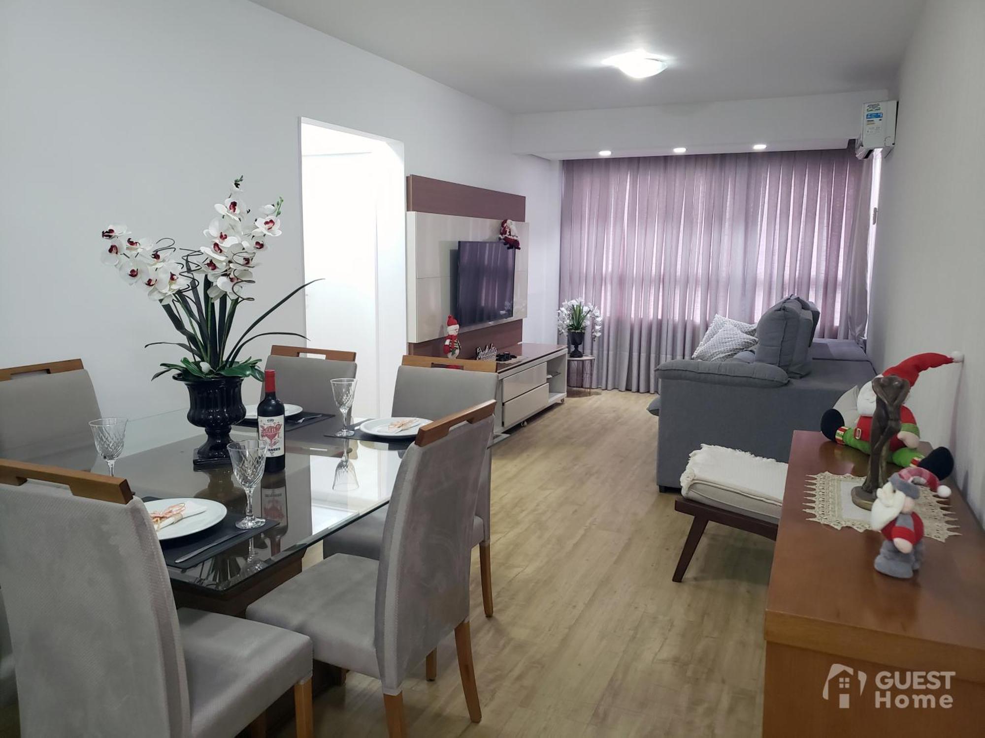 Apartamento Conforto E Churrasqueira Em *